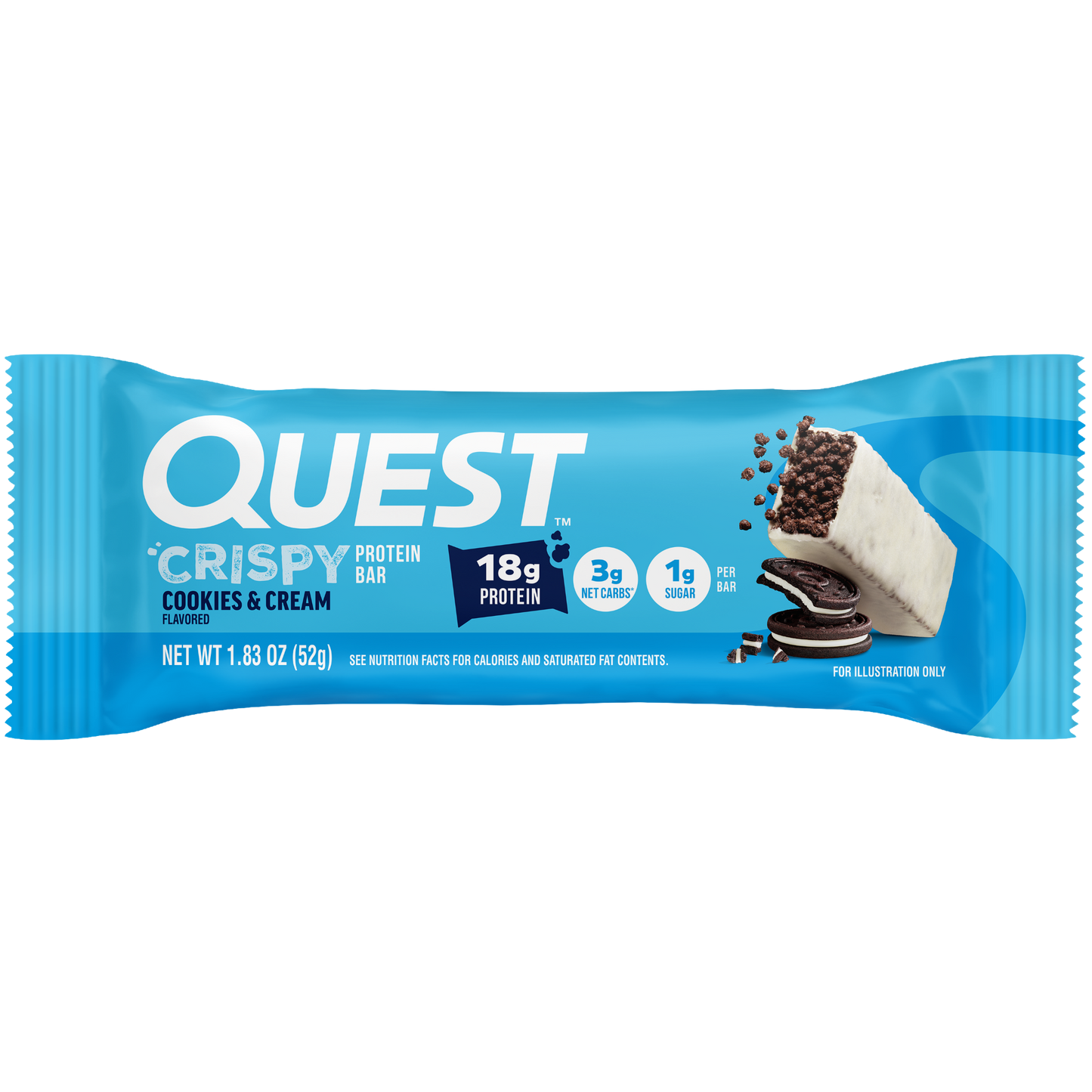 cookies-and-cream-crispy-hero-protein-bars-j3 400110_QN_USA_Pkg_Crispy_ProteinBar_CAC_Wrapper_3D_Front_Force.png